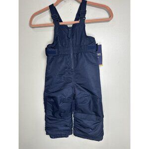 Cherokee Navy Blue Insulated Snow Bib Overalls Kids Size 18Months NWT